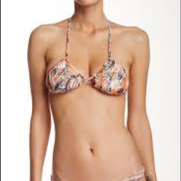 Volcom Running Spirit Triangle Bikini Top - Picture 2 of 5